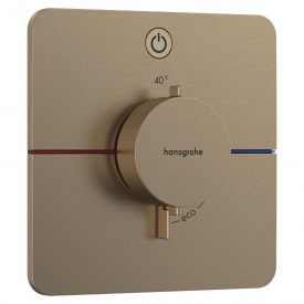 Термостат для душа Hansgrohe ShowerSelect латунь, бронза матовая (15581140)