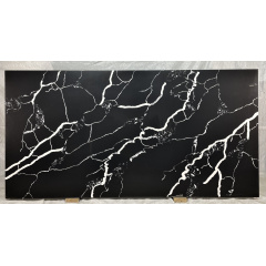 Кварцит Nero Venato 323х163x2 код 200630-2 Нежин