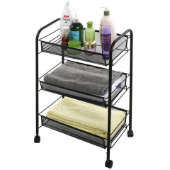 Стеллаж мобильный LEOBERT Loft Black Королёво