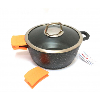 Каструля Bohmann 5 літрів з мармуровим покриттям BH-7350-26