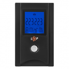ИБП со ступенчатой синусоидой LogicPower LP UL650VA 390 Вт линейно-интерактивный (6900014540018) Полтава