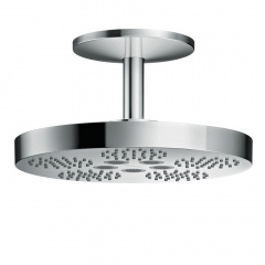 Лейка для верхнего душа Axor Showersolutions 280 2jet с потолочным держателем, хром (48494000) Бердичів