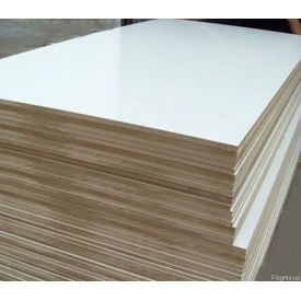 Біла фанера ламінована 12 мм 1250х2500