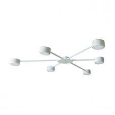 Люстра стельова MSK Electric Space на 6 плафонів GX53 Білий NL 8040-6 WH 618665