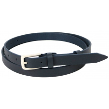 Женский ремень Skipper 1635-20 120 см Темно-синий (2448103674)