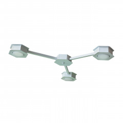 Люстра потолочная MSK Electric Space 3 плафона GX53 Белый NL 13040-3 WH Кропивницкий