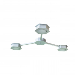 Люстра потолочная MSK Electric Space 3 плафона GX53 Белый NL 13040-3 WH Кропивницкий