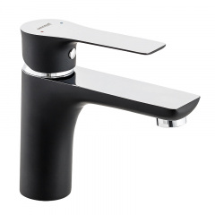 Змішувач для умивальника Mixxus Premium Eva 001 Black (MI5949) Київ