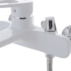 Смеситель для ванны с коротким изливом Mixxus Nevada 009 Euro Белый (MI5800) Черкассы
