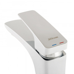 Змішувач для умивальника Mixxus Premium Patrick 001 White (MI5853) Херсон