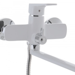 Змішувач для ванни Mixxus Nevada 006 Euro Белый (MI5799) Первомайськ