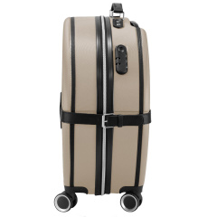 Валіза Semi Line 24" M 49 л Champagne Black (T5674-3) Кропивницький