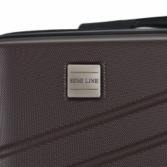 Чемодан Semi Line 24" M 61 л Коричневый (T5788-2) Сумы