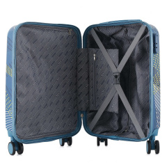 Чемодан Semi Line 20" S 44 л Blue Pattern (T5652-1) Вараш