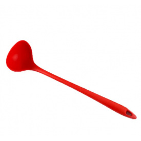 Силиконовый половник VOLRO 39 х 9,2 см Красный