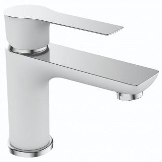 Змішувач для умивальника Mixxus Premium Eva 001 Білий (MI5808)