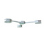Люстра потолочная MSK Electric Space 3 плафона GX53 Белый NL 13040-3 WH Кропивницкий