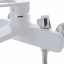 Смеситель для ванны с коротким изливом Mixxus Nevada 009 Euro Белый (MI5800) Черкассы