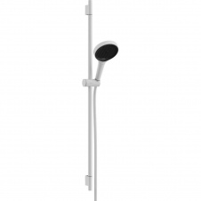 Душевая стойка Hansgrohe Rainfinity 130 3Jet EcoSmart Puro S 65 см металл, белая матовая (28746700)