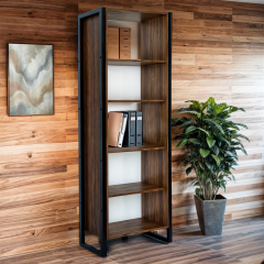 Шкаф офисный Tobi Sho LOFT Volcano ШЛВ/1 для документов, 800x400x1900 мм Фаервуд Купянск