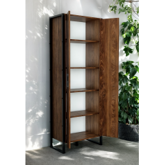 Шафа офісна Tobi Sho LOFT Iceberg ШЛВ/4 для документів з полицями, 600x400x1900 мм Фаєрвуд Гайсин