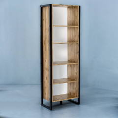 Шафа офісна Tobi Sho LOFT Gold ШЛГ/1 для документів, 800x400x1900 мм Дуб аппалачі Конотоп