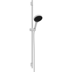 Душевая стойка Hansgrohe Rainfinity 130 3Jet EcoSmart Puro S 65 см металл, белая матовая (28746700) Хмельницький