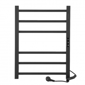 Полотенцесушитель электрический ARDESTO Square-TR K 570x430 вертикальный, черный матовый (6.1.0700.06.BM)