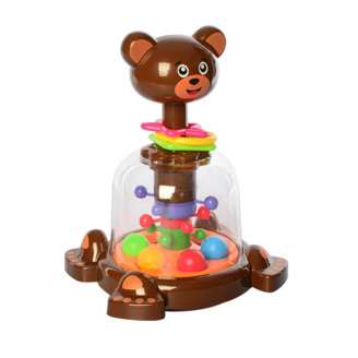 Юла Мишка A-Toys коричневый (SL83012)