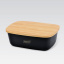 Хлібниця пластикова з кришкою Maestro 34,5х23,5х13 см MR-1776 Black Київ