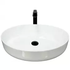 Умывальник накладной VBI Udine 550x415 овальный, белый (VBI-012100)