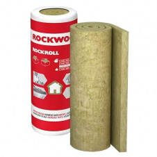 Минеральная вата утеплитель ROCKWOOL ROCKROLL 100 мм 5 м.кв.