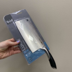 Топор кухонный из нержавеющей стали 17,5 см Krauff Luxus 29-305-004 Черновцы