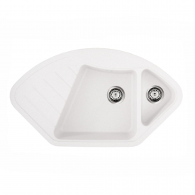 Кухонная мойка GRANADO Barcelona 1000х570 врезная, белая (2522)