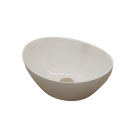 Умывальник накладной VBI Parma 415x310 овальный, белый (VBI-011000)