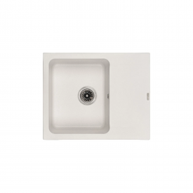 Кухонная мойка GRANADO Avila 615х495 врезная, белая (2488)