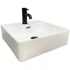 Умывальник подвесной VBI Bitonto S 420x410 прямоугольный, белый (VBI-015702)