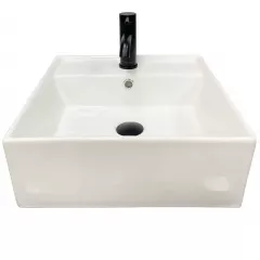 Умывальник подвесной VBI Teramo S 410x410 квадратный, белый (VBI-014700) Конотоп