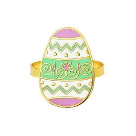 Кольца для салфеток Leeseph Пасхальные Разноцветный 4 шт