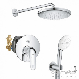 Душевая система скрытого монтажа Grohe Euroeco Tempesta 250 UA2939200L хром