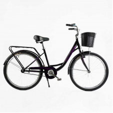 Велосипед городской 26" Corso Travel 16.5" Черный (162978)