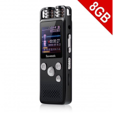 Профессиональный цифровой диктофон для журналиста Savetek GS-R07 8 Гб (100290)