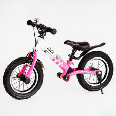 Велобег детский Corso Skip Jack 12" Pink and white (119239)
