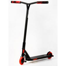 Самокат трюковый Best Scooter FEAR SCS система пеги алюминиевый диск и дека колёса PU 100 кг Black and red (112901)