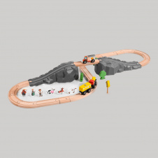 Железная дорога Onshine Ферма Train Trask-Farm Set 37 х 30 х 23 см Multicolor (106057)