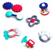 Набор погремушек Sunlike Baby Toys 5 шт Multicolor (81874)