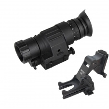 Комплект монокуляр ночного видения ПНВ Nectronix CL27-0008 и крепление на шлем Rhino mount (100856-949)
