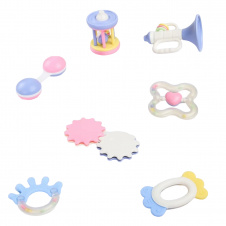 Набор погремушек Sunlike Baby Toys 7 шт Multicolor (112147)