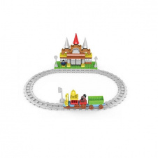 Конструктор Tracko Железная дорога 109 деталей 2 фигурки Multicolor (151670)