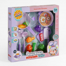 Набор посуды Yufeng Baby Rabbit 17 элементов 39,5 х 7 х 38,5 см Multicolor (138529)